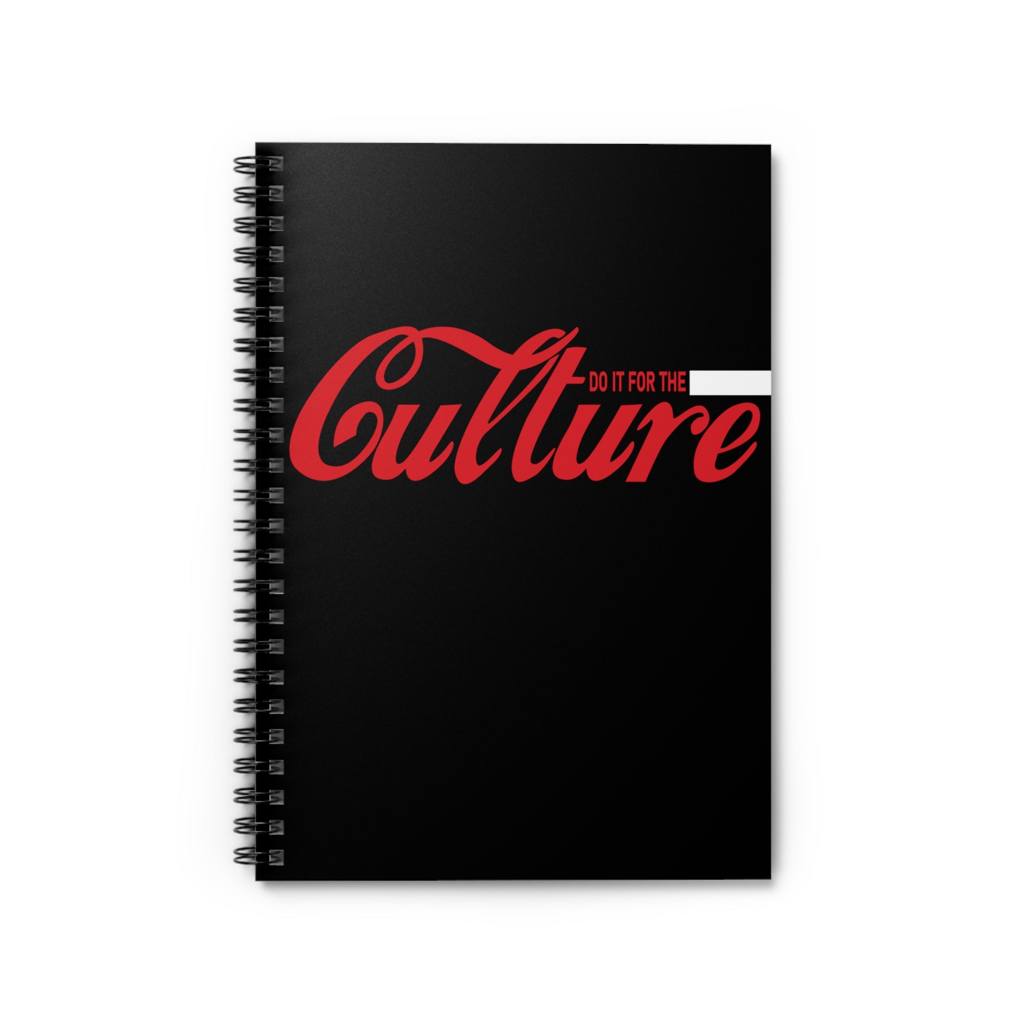 For the Culturee Spiral Notebook - Ruled Line