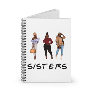 Sisters II Spiral Notebook - Ruled Line