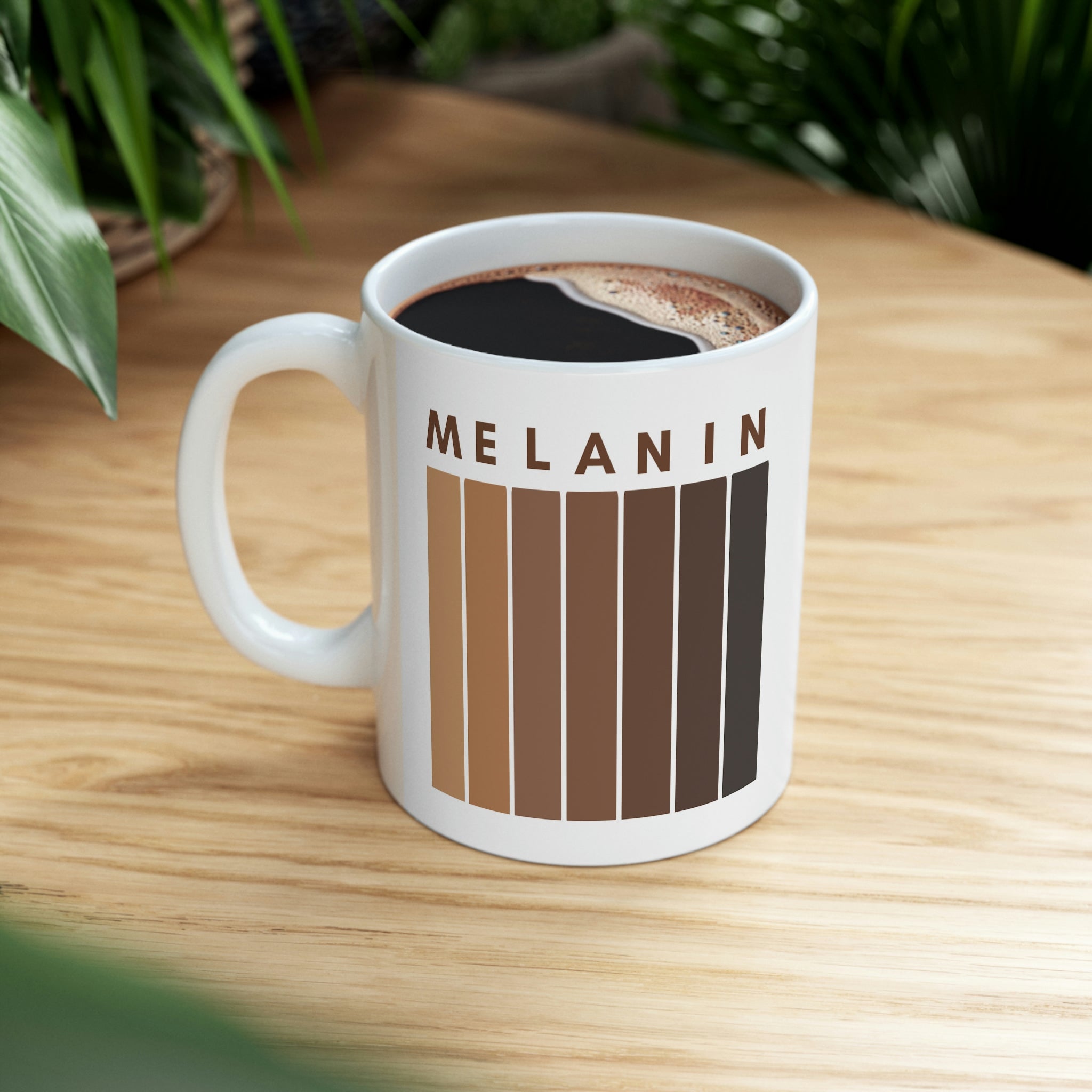 Melanin Drip Ceramic Mug 11oz