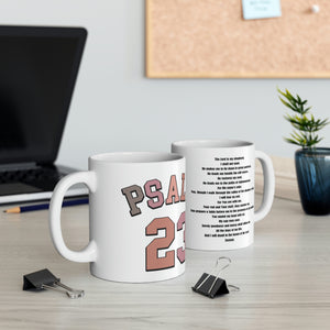 Psalm 23 Ceramic Mug 11oz