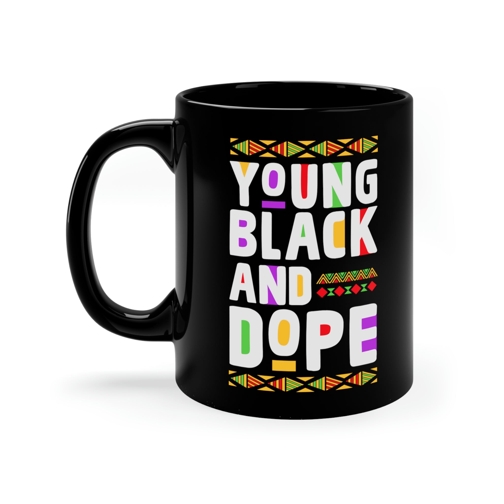 Black YBD Ceramic 11oz Mug