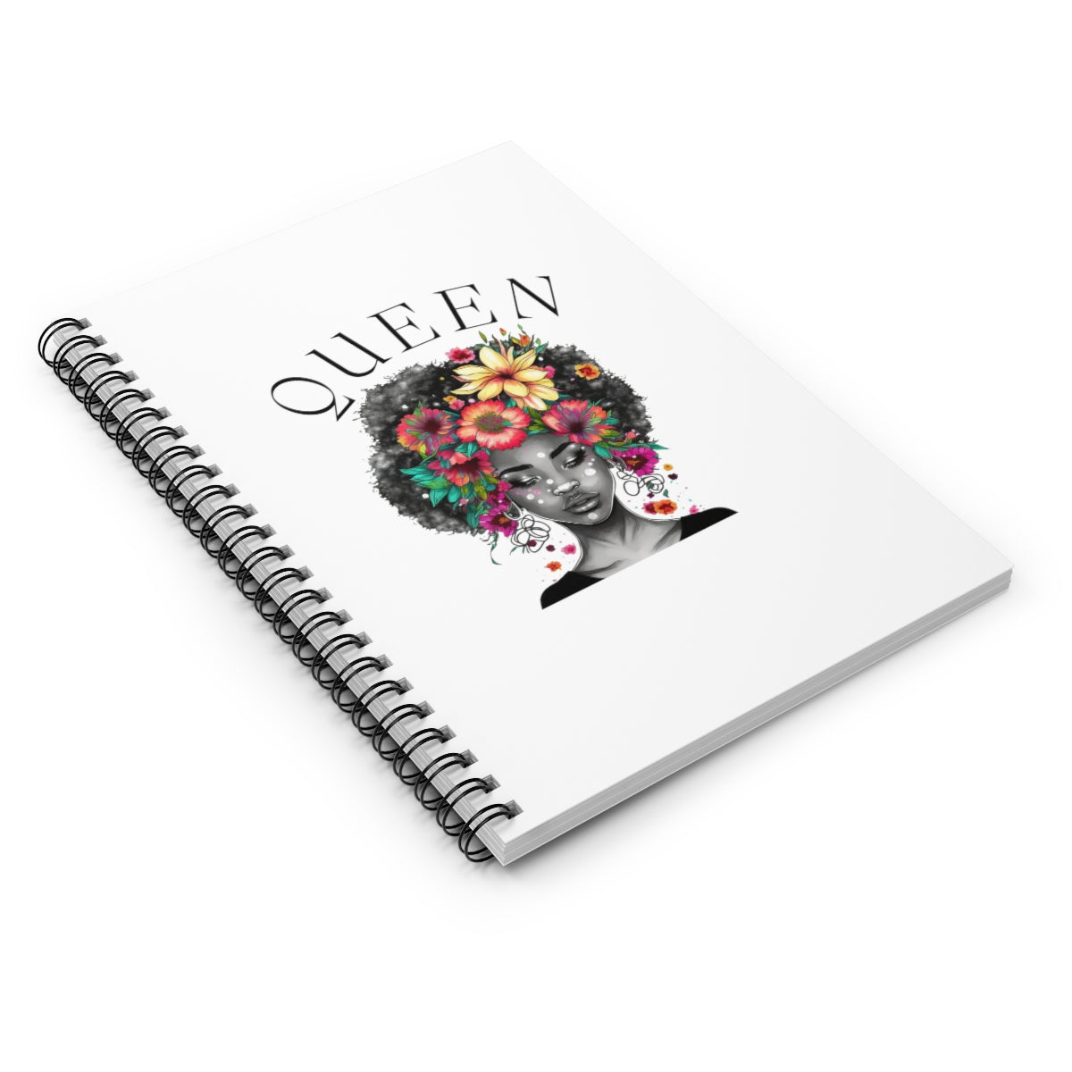 Queen Spiral Notebook - Ruled Line