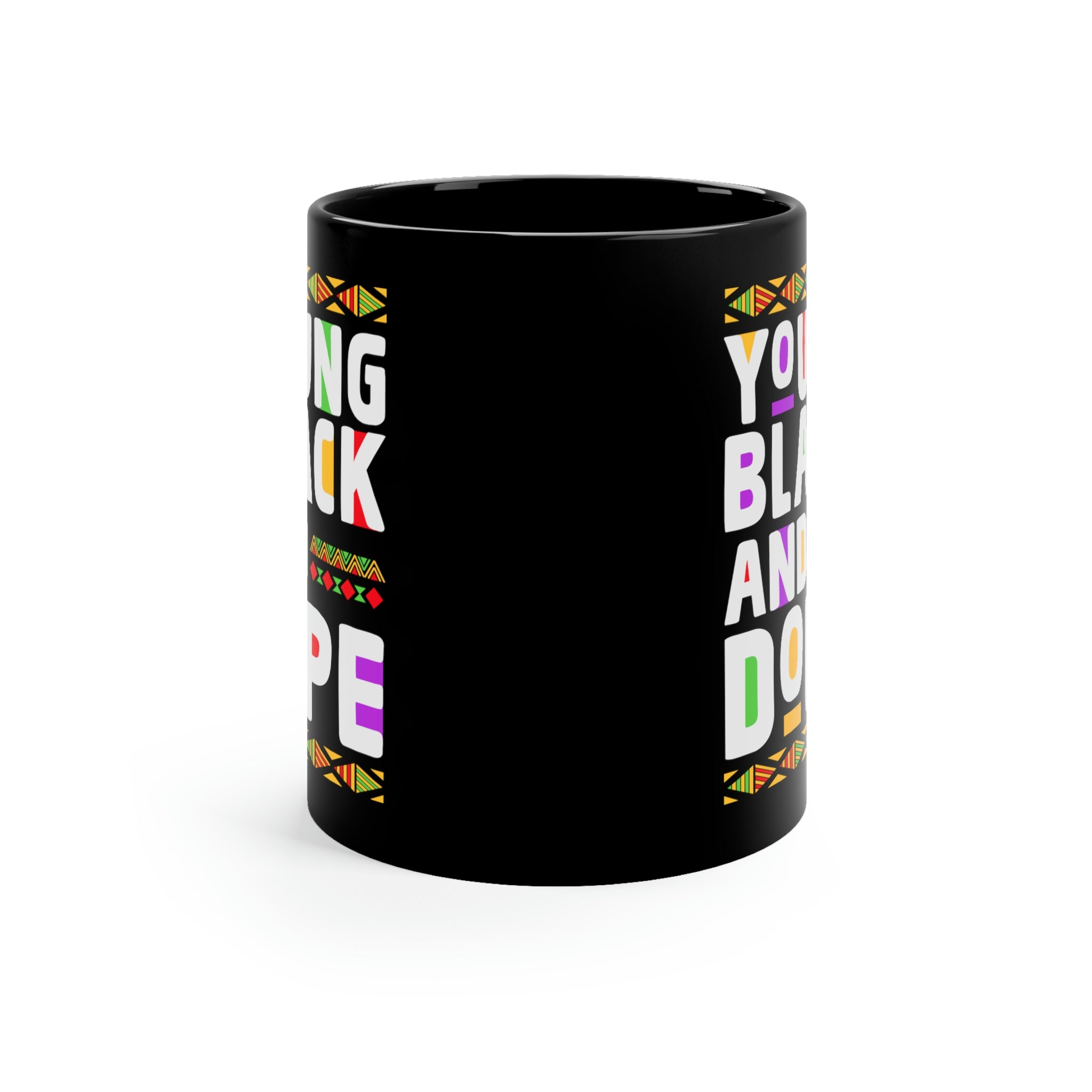 Black YBD Ceramic 11oz Mug