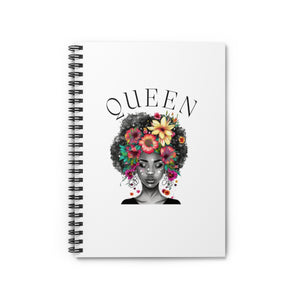 Queen Spiral Notebook - Ruled Line